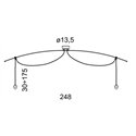 Lumina Moove Doppia Body Suspension lamp