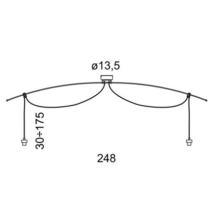 Lumina Moove Doppia Body Suspension lamp