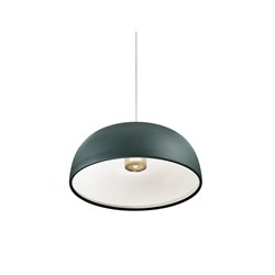 Lumina Tia 400 suspension lamp with elegant design, 40 cm diameter and suspension length up to 300 cm.