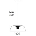 Lumina Tia 200 Suspension lamp