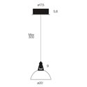 Lumina Galileo LED Suspension lamp