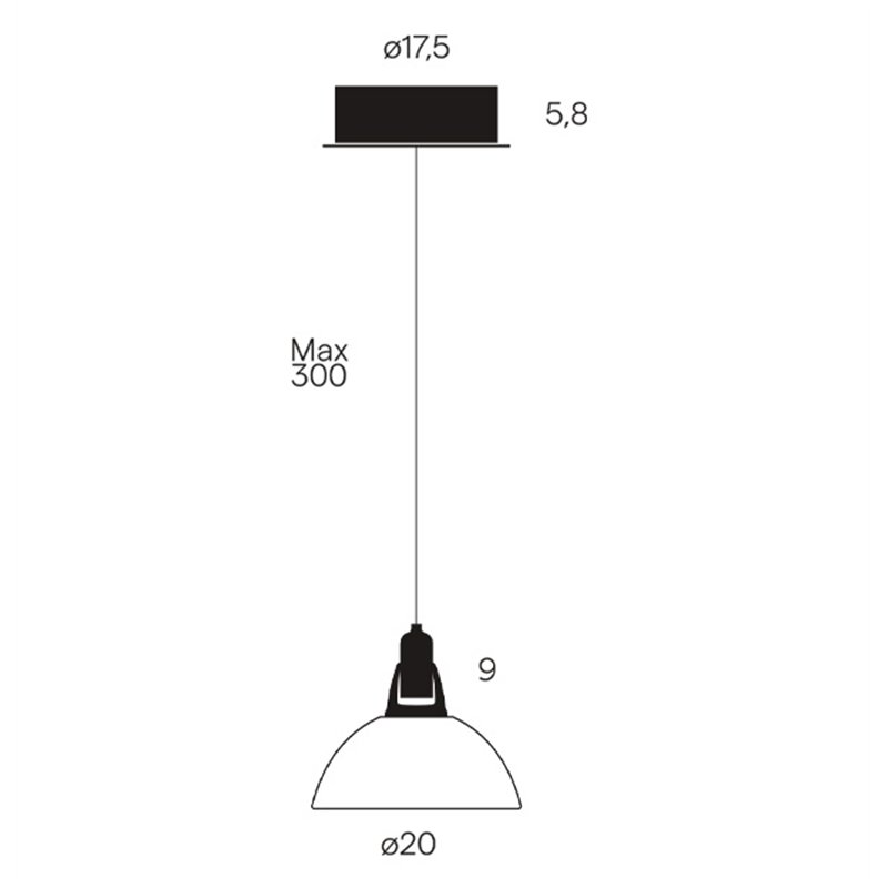 Lumina Galileo LED Hängelampe
