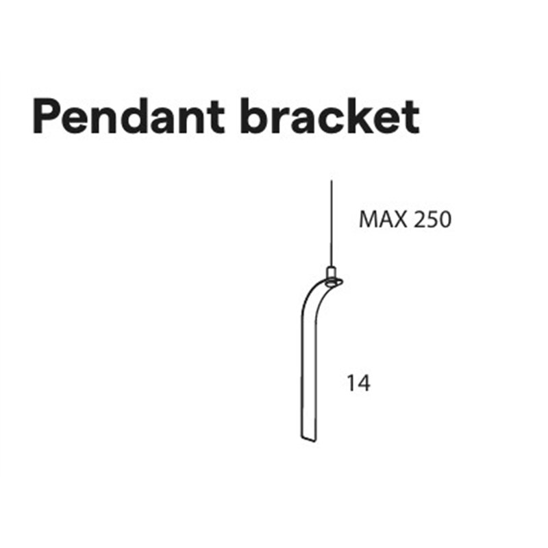 Lumina Perdue Pendant Bracket 