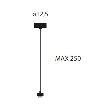Lumina Moove Mono Body Suspension lamp