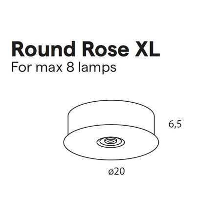Lumina Round Rose XL (Max. x8)