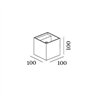 Wever & Ducré Box Wall Outdoor 1.0 Wandlampe