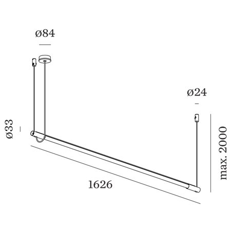 Wever & Ducré Darf 4.1 Suspension lamp