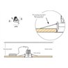 Wever & Ducré Deep Adjust 1.0 LED Drahtfedern Einbaustrahler