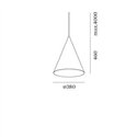 Wever & Ducré Dinor 1.0 Suspension lamp