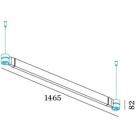 Wever & Ducré Ello System 1.0 Ceiling lamp / Wall lamp