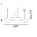 Wever & Ducré Gigant 16.0 Suspension lamp