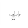 Wever & Ducré Intra 1.0 Opal Deckenlampe