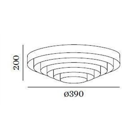 Wever & Ducré J.J.W. 03 Ceiling lamp