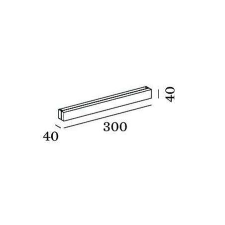 Wever & Ducré Mirbi Long 1.0 Wall lamp