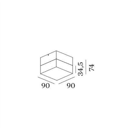 Wever & Ducré Mirbi IP44 Surface 2.0 Ceiling lamp