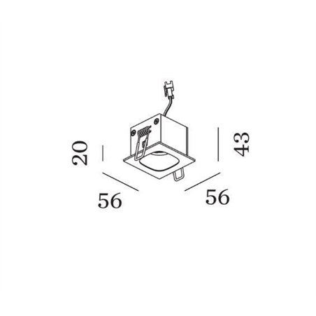 Wever & Ducré Pirro 1.0 Recessed spot