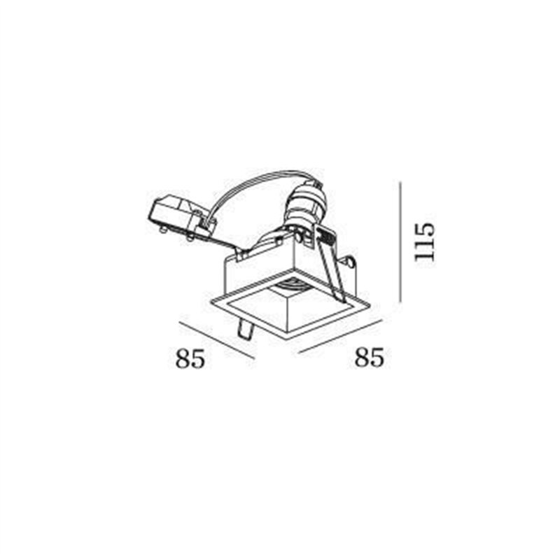 Wever & Ducré Plano 1.0 PAR16 Einbaustrahler
