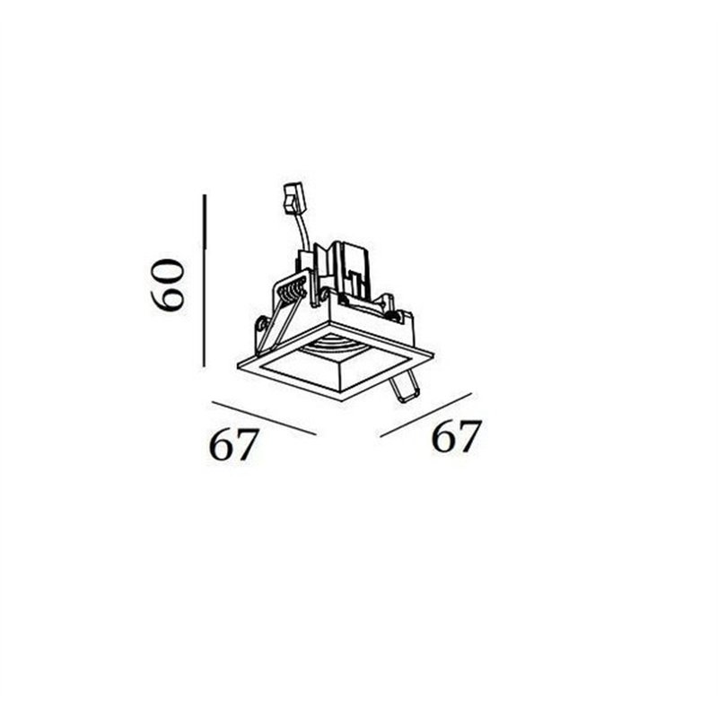 Wever & Ducré Plano Petit 1.0 LED Einbaustrahler