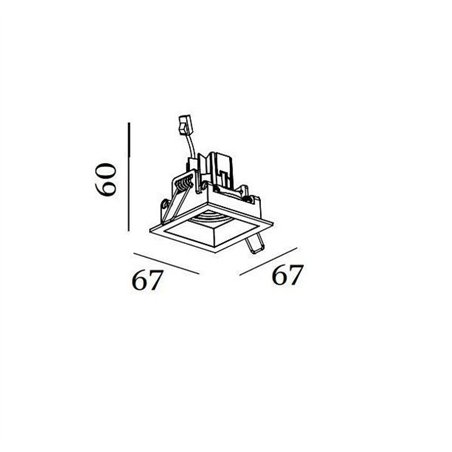 Wever & Ducré Plano Petit 1.0 LED Recessed spot