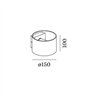 Wever & Ducré Ray Wall Outdoor 2.0 Wandlampe