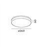 Wever & Ducré Rob IP44 2.6 Deckenlampe