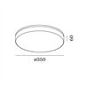 Wever & Ducré Rob IP44 3.5 Deckenlampe