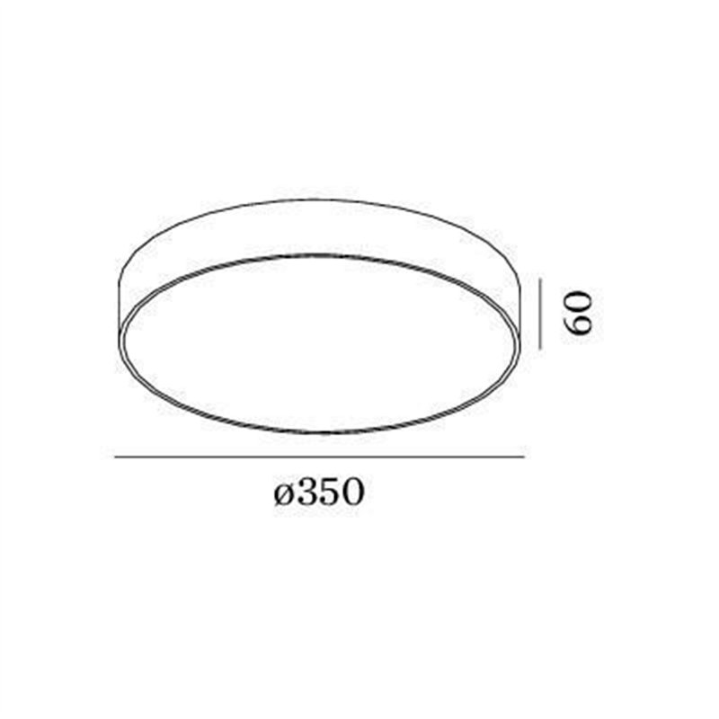 Wever & Ducré Roby IP44 3.5 Deckenlampe