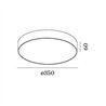 Wever & Ducré Roby IP44 3.5 Deckenlampe