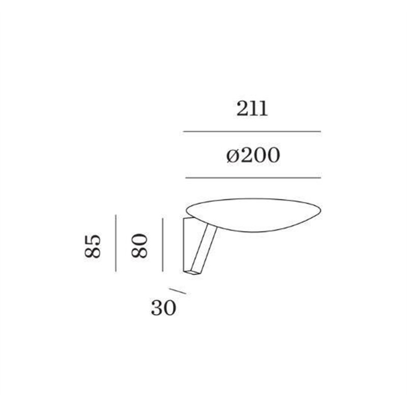 Wever & Ducré Scava 1.0 Wandlampe