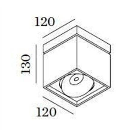 Wever & Ducré Sirro 1.0 PAR16 Ceiling lamp