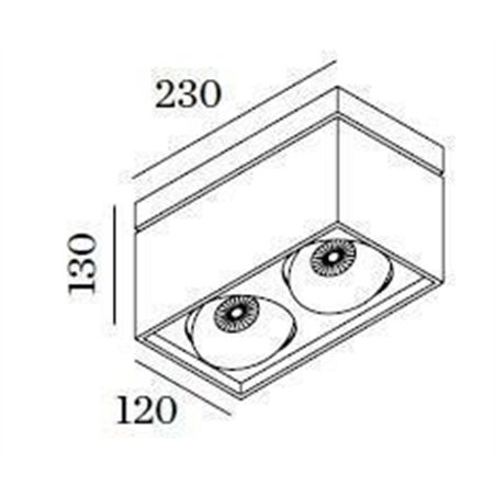 Wever & Ducré Sirro 2.0 PAR16 Ceiling lamp