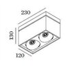 Wever & Ducré Sirro 2.0 PAR16 Deckenlampe