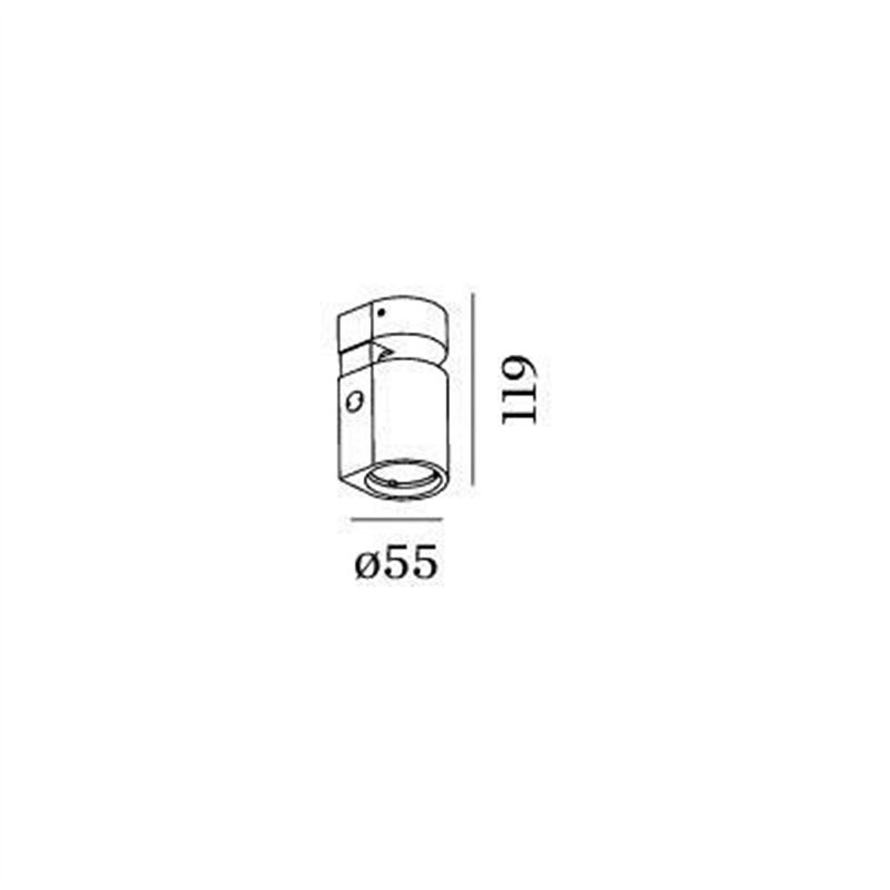 Wever & Ducré Sqube On Base 1.0 PAR16 Deckenlampe