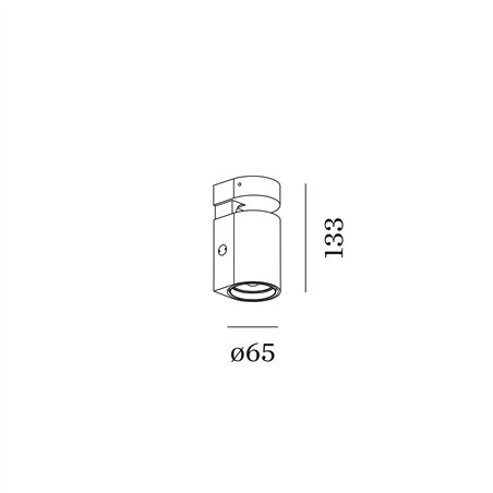 Wever & Ducré Sqube On Base 1.1 LED Ceiling lamp