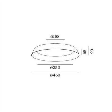 Wever & Ducré Towna IP44 3.0 Ceiling lamp