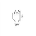 Wever & Ducré Tube Wall 2.0 LED Wall lamp