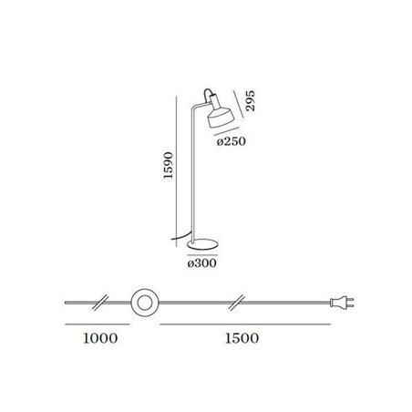 Wever & Ducré Roomor Floor 1.2 Floor lamp