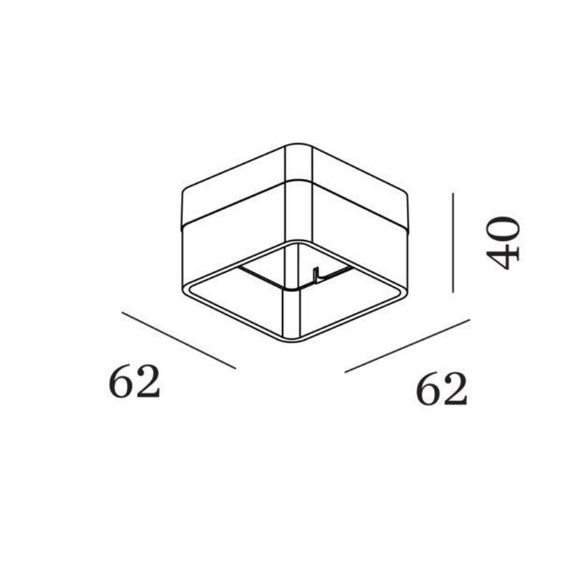 Wever & Ducré Single Inner Cover Docus | Max. 10W