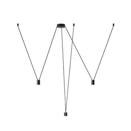 Wever & Ducré Wiro Decenter 3.0 Suspension Set | E27 | 6.0M | For 3 Shades