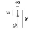 Wever & Ducré Hook Optional Multi Suspension Hook