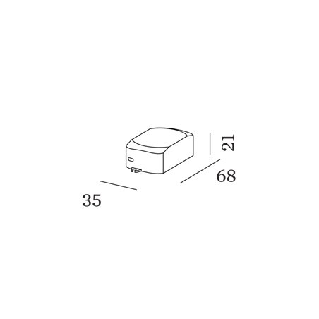 Wever & Ducré Driver 700mA 6W 3-8.4V Non Dim