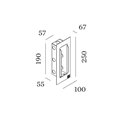 Wever & Ducré Oris 0.7 / Reto 2.0 Recessed Housing Incl. Plasterkit