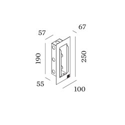 Wever & Ducré Oris 0.7 / Reto 2.0 Recessed Housing Incl. Plasterkit