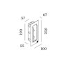 Wever & Ducré Oris 0.7 / Reto 2.0 Recessed Housing Incl. Plasterkit