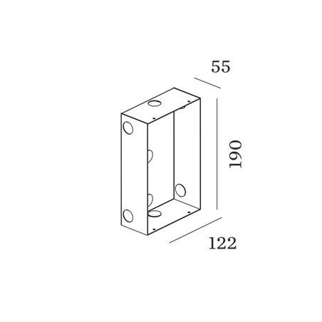Wever & Ducré Oris 2.0 Concrete Housing