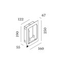 Wever & Ducré Oris 2.0 Recessed Housing Incl. Plasterkit