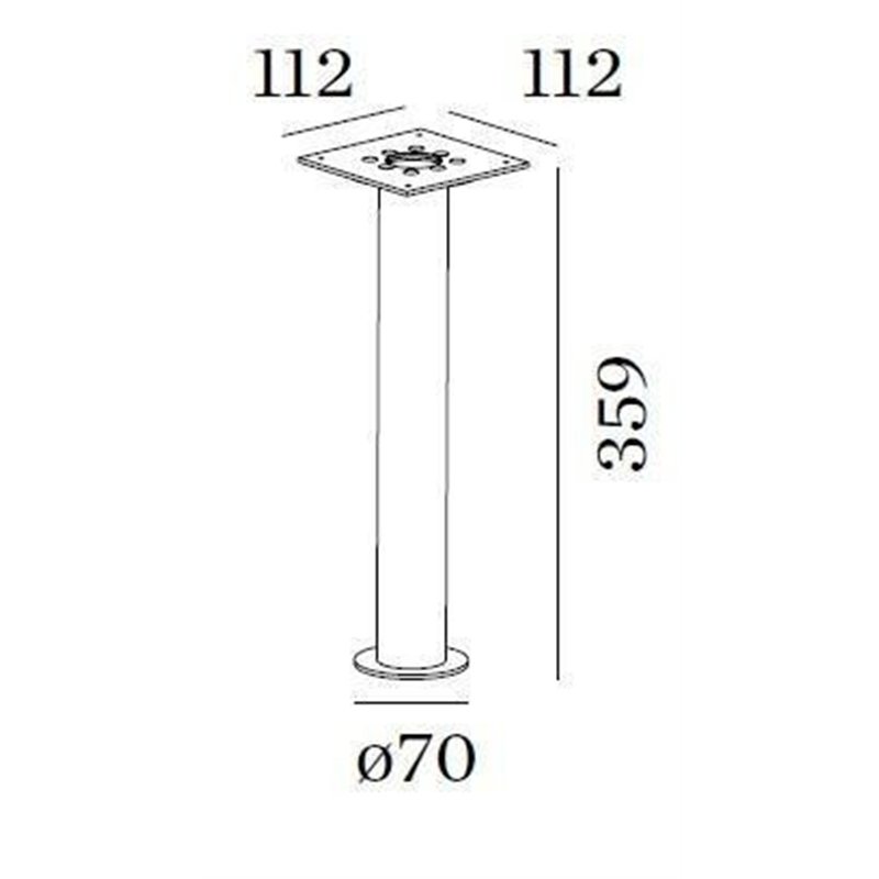 Wever & Ducré Linus Ground Fixation