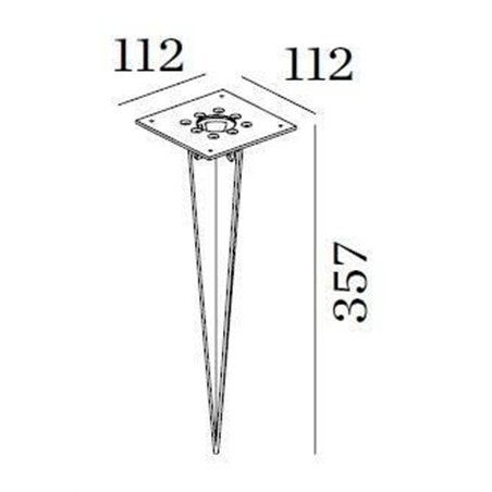 Wever & Ducré Linus Ground Spike