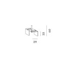 Wever & Ducré Strex Rec Mounting Bracket
