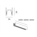 Wever & Ducré Track Profile 2M Strex System | Surface/Suspended